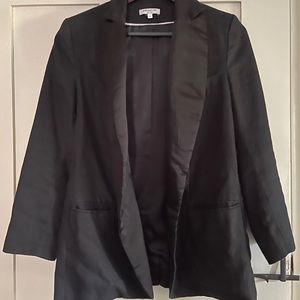 EUC Emerson Fry Linen tuxedo blazer